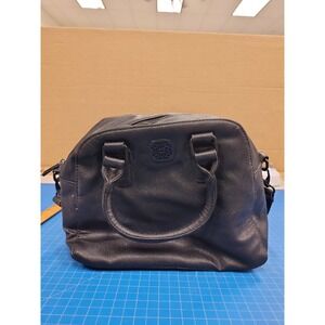Black Satchel Handbag Purse Crossbody Shoulder Bag Faux Leather Women's Tote